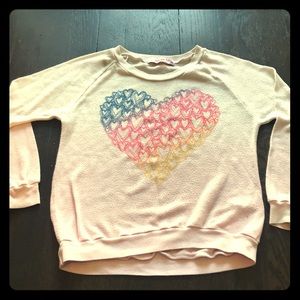 Play Six by Vintage Havana girls sweatshirt